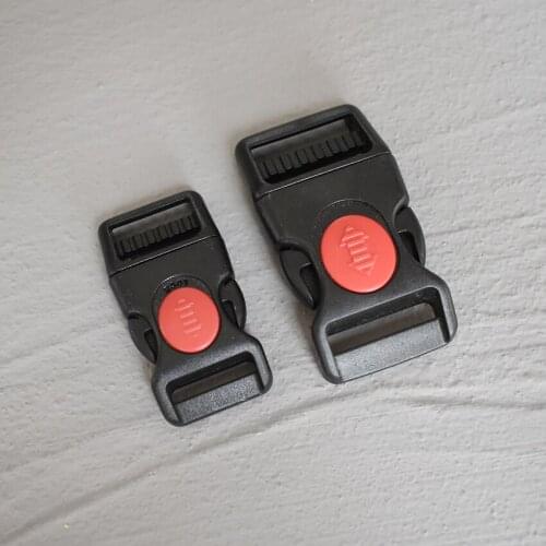 5 pcs 20/25mm DLY LOCK plastic release buckles 20mm clip clasp knapsack straps rectangle buckle sliders Dog collar accessories