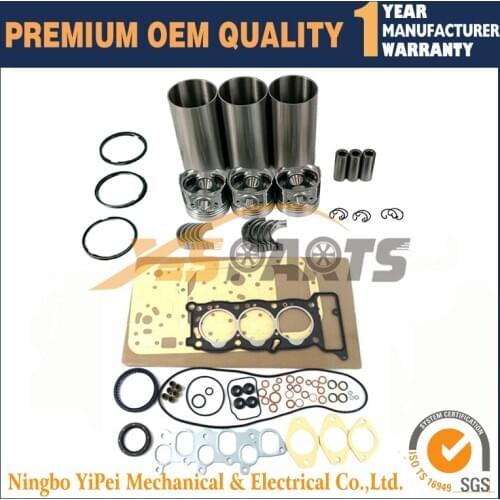 3KC1 Overhaul Rebuild Kit For ISUZU Engine Parts SUMITOMO S85UX S100F2 Excavator