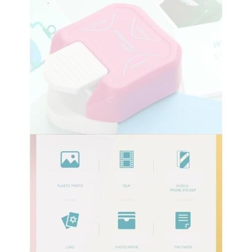 3 in 1 3 Way Business Card Corner Rounder Card Photo Corner Trimmer Cutter ABS Film Photo Rounder 0.4mm R4 R7 R10
