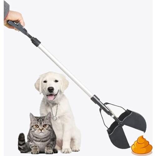 70cm long handle dog toilet picker and clamp, pet cleaning supplies