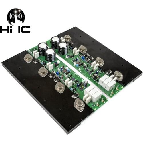 MJ2001High Power 50W Class A MJ11032 / MJ11033 HiFi Audio Power Amplifier Board Stereo Amp Board