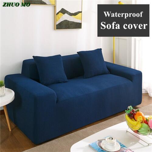 ZHUO MO Spandex Plaid Elastic sofa cover decoration for home soft couch slipcovers waterproof cloth all-inclusive sofa cover