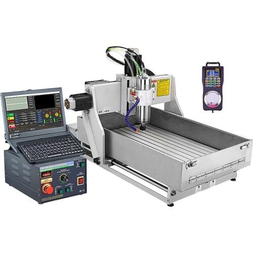 800W metal engraving machine 3040 CNC router 3axis 4axis water tank cutter