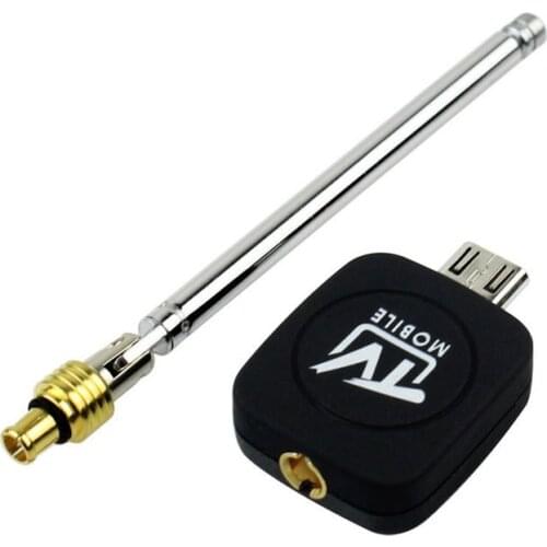 Promotion--Micro Usb ISDB-T Dvb-T Mobile Tv Tuner Receiver Digital Stick For Android Phone Pad Watch Live Tv Micro- Usb Tuner