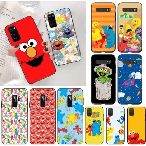 TOPCASHOP Sesame Street Phone Case for Samsung S20 plus Ultra S6 S7 edge S8 S9 plus S10 5G lite 2020