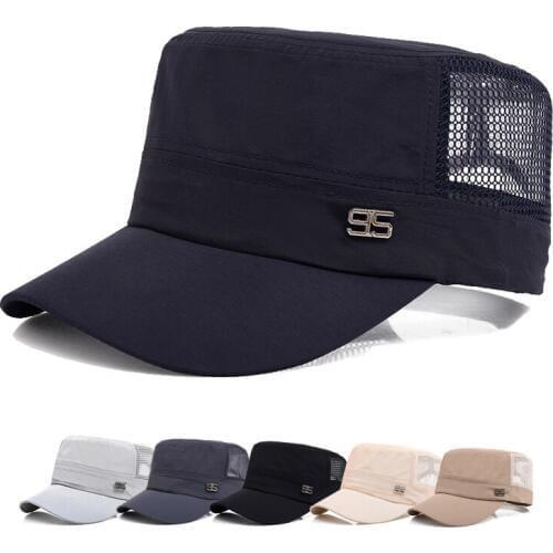 2019 Army Classic Newsboy Cap Breathable Mesh Cap Men Retro Flat Hats Men Cap For Women Baker Casual Spring British