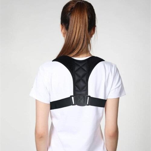 Back Shoulder Posture Correction Adjustable Adult Sports Safety Back Support Corset Spine Support Belt Posture Corrector