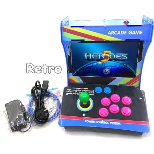 Heroes 5 2020 in 1 Games 10" LCD Mini Arcade Joystick Fighting game console arcade console jamma MAME