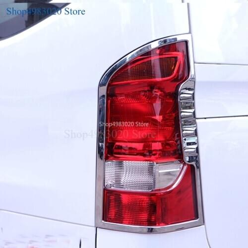For Mercedes Benz V class V260 Vito W447 Taillight Cover Panel Light Trim Lamp Overlay 2014 2015 2016 2017 2018 Car Accessories