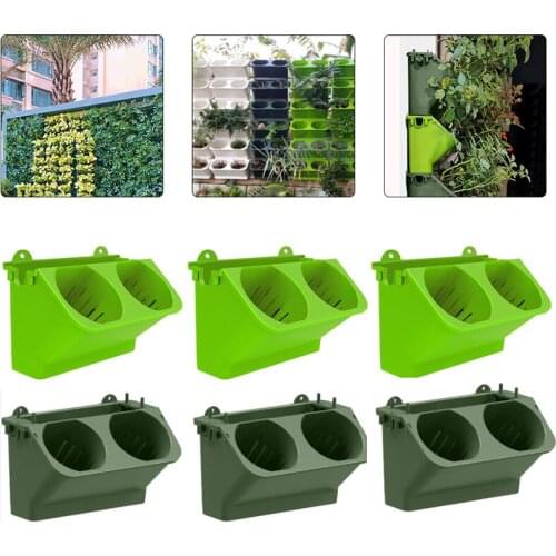 Wall Mounted Plant Flowerpot Interior Decoration Living Room Balcony Greening Planting Box Wall Hanging Planter Vase