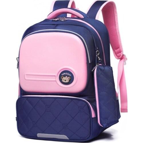 POOLOOS 3 Sizes Orthopedic Back Girls School Bags School Bag For Girl Zipper Kid School Bag Children Backpack Mochila Escol