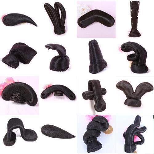 20 Designs Partial Make-up Hair Wig for TV Play Legend of Ancient Qin Empress Mi Yue Cosplay Hair Wig Stage Performance