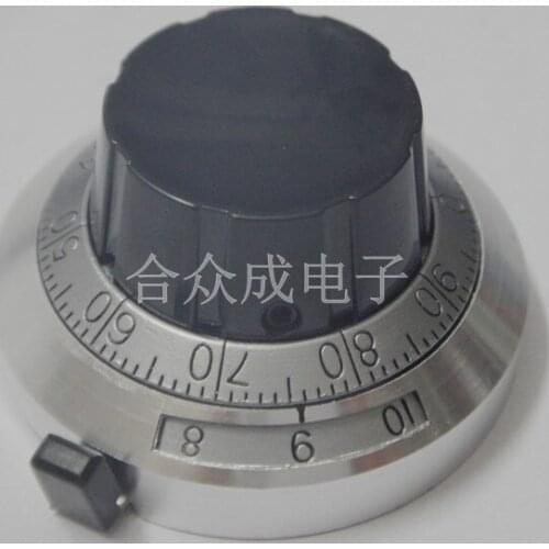 Multi-turn counting knob diameter 46mm scale knob 3590S knob 534 potentiometer knob switch