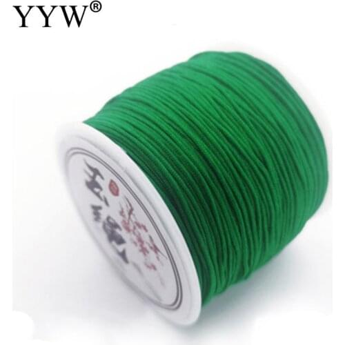 50m/Spool Polyamide Beading Cord Rope String Thread For Bracelet Jewlery & Craft Making Accessories 0.80mm Fashion Jewelry