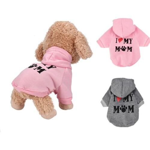 Winter Pet Clothes Warm Puppy Kitten Coats Jacket For Small Pet Dog Clothes Fashion Costume Puppy Cotton Blend T-shirt Apparel