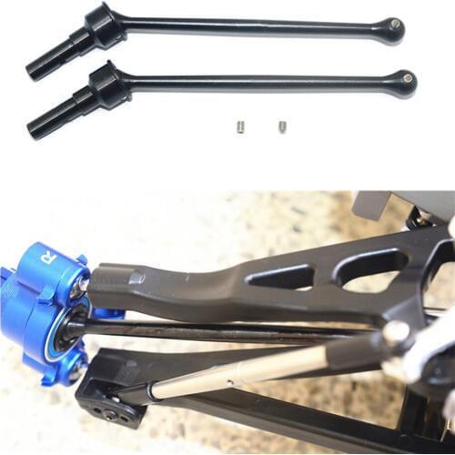 1pair CVD Harden Steel Front / Rear Drive Shaft for TRAXXAS E REVO 2.0 86086-4 45 RC Car Replacement Front Rear Drive Shaft Part