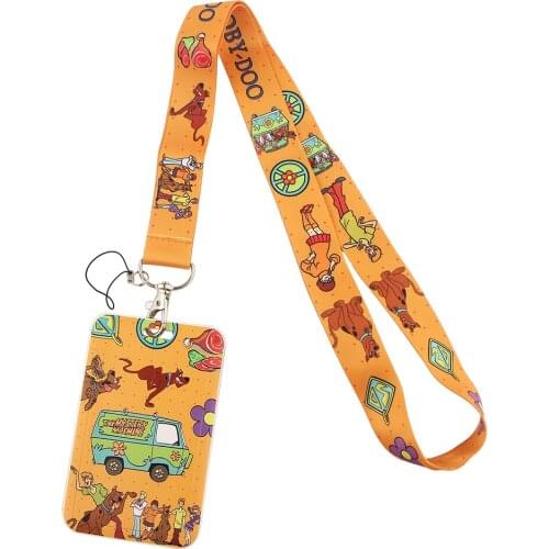 1pcs ZF2705 Funny Dog Best Friend Cartoon Neck Strap Lanyard For Key ID Card Gym Mobile Phone Strap USB Badge Holder DIY Lanyard