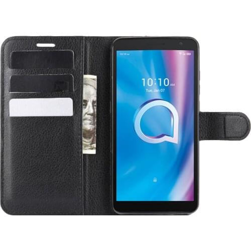 For Alcatel 1B 2020 5002D Case Flip Wallet Leather Silicone Protective Back Cover On for Alcatel 1A 2020 5002F 5002 D F 5002H