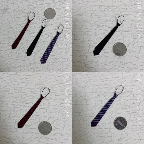 1 to 6 12-inch doll model tie suit shirt shirt bow tie loose clothing accessories Real people are not available