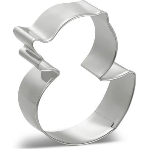 KENIAO Duck Cookie Cutter for Baby Shower & Birthday Pastry / Fondant / Biscuit Cutter - 7.5 * 6.6 cm - Stainless Steel