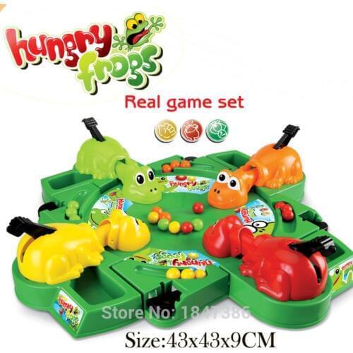 Multiplayer Feeding Frog Game, Feed the Hungry Froggies before the Other Froggies Eat Up All The Balls Fun Kids 3D Board Game