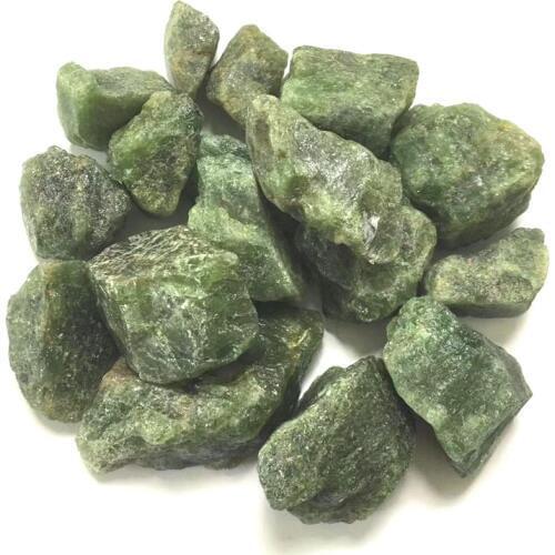 2-5cm Natural Green Apatite Crystal Rough Stone Raw Gemstone Mineral Specimen Irregular Reiki Heal