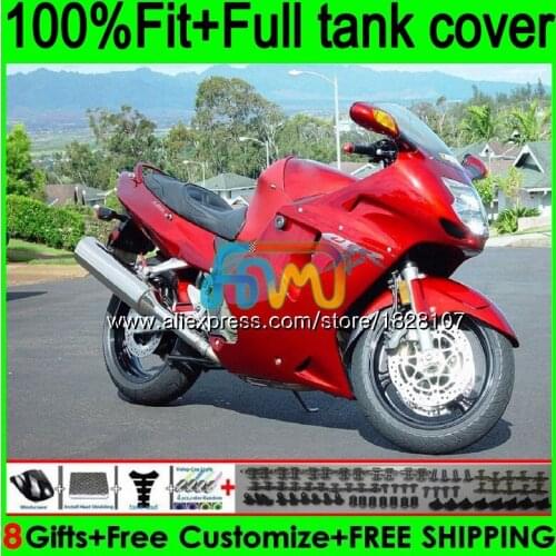 OEM For HONDA Blackbird CBR1100XX 1996 97 1998 Factory red 99 2000 01 138BS.36 CBR 1100 XX 2002 03 2004 05 2006 2007 Fairing