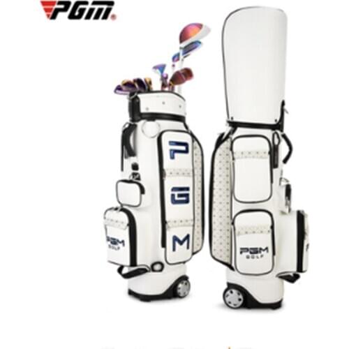 Pgm Golf Standard Bag With Wheels PU Waterproof Golf Bags Outdoor Multi-Purpose Aviation Packages Large Capacity Travel Bags