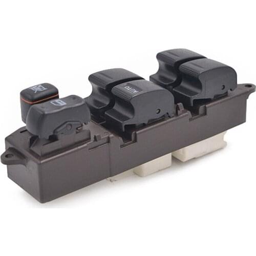 Left Front Door Window Regulator Master Switch Window Regulator Switch 84820-60130 Brown For Toyota Land Cruiser 1998-2002