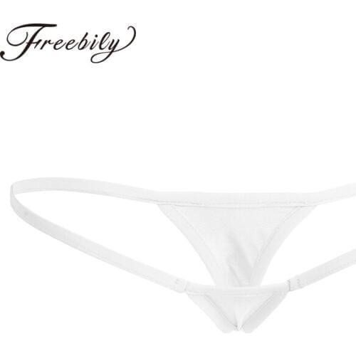 Sexy Women Lingerie Open Butt Low-waisted G-string Underwear Underpants Femme Elastic Panties Intimates Women G-String Briefs