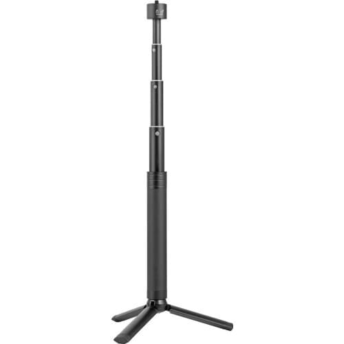 2 in 1 Extension Bar Stick Tripod Stand w/1/4 Screw Foldable Mini Tripod for DJI OSMO Mobile 2
