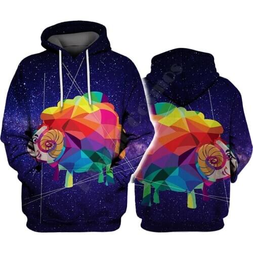 Farmer Sheep Color 3D Hoodies Printed Pullover Men For Women Funny Sweatshirts Cosplay Sweater Drop Shipping