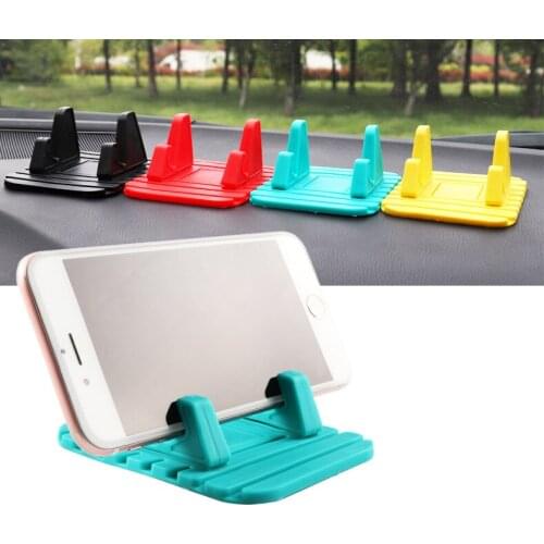 1PCS Car Cell Phone Holder Dashboard Sticking Universal silicone Stand Mount Bracket For Mobile Phone car product
