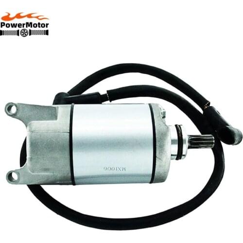 Off Road 9 Teeth Motorcycle Starter High Aluminum Electric Starter Motor For HISUN 350cc Engines ATV Dirt Bike Motorbike