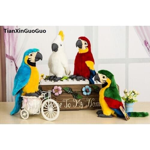 High quality goods about 26cm cartoon beautiful bird parrot plush toy soft doll birthday gift b2727