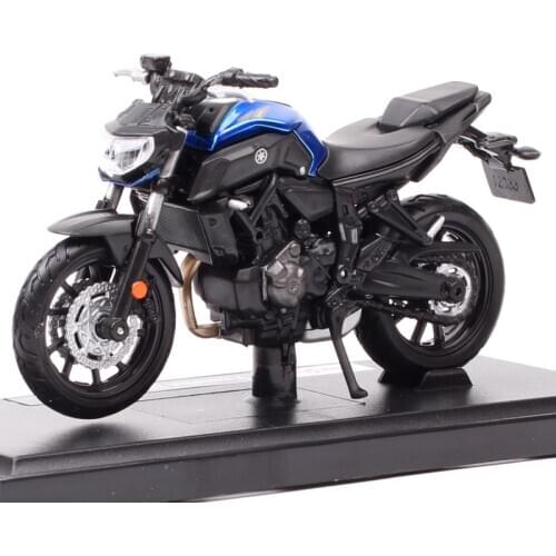 1/18 Scale Maisto 2018 Yamaha MT-07 Model Motorcycle Diecasts & Toy Vehicles YZR-M1 Bike YZF R1 R6 Road Star Racing Of Kids Gift
