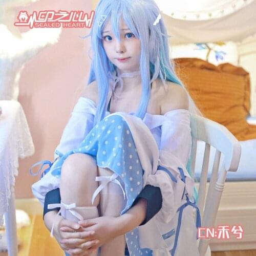 2021 YouTuber Vtuber Angel うと spicy noodles Angel rabbit jump VTB cos suit female chiffon skirt costume cosplay LL