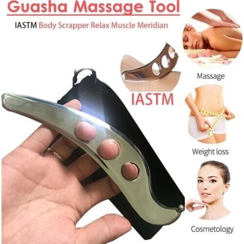 304 Stainless Steel IASTM Guasha Board Muscle Pain Relief Muscle Stimulator Fascial Knife Fitness Relax Muscle Fasciitis Recover
