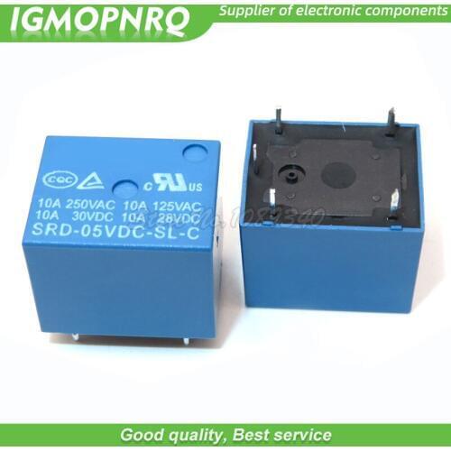 5PCS High Quality Relay SRD-05VDC-SL-C SRD-05VDC-SL SRD-05V SRD-05VDC relays 5PINS 5V DC IGMOPNRQ