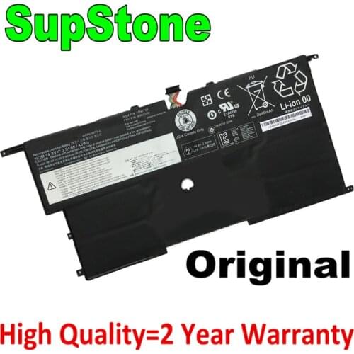 SupStone Genuine Original X1 45N1700 45N1701 45N1702 45N1703 Laptop Battery For Lenovo ThinkPad X1 Carbon Gen 3 Series 4ICP5/58