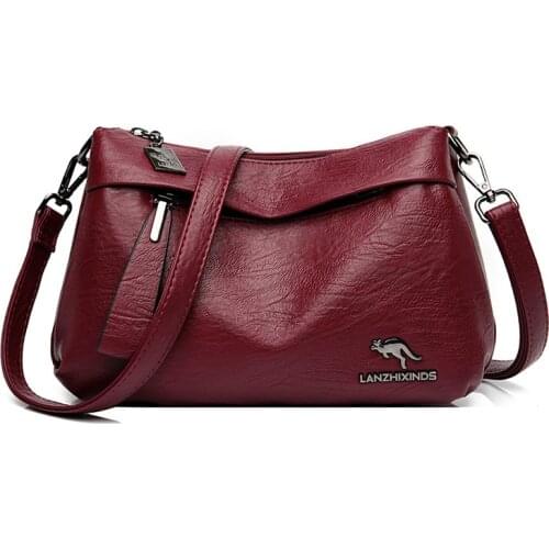 Brand Shoulder Crossbody Bags for Women 2021 New Blue Leather Bags Women Purses and Handbags Luxury Handbags Women Bag Designer