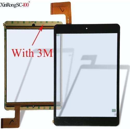 For 7.85 inch Treelogic Brevis 786DC 3G/Explay SM2 3G/Mystery MID-783G/DEXP Ursus 8EV mini 3G Tablet Touch panel Digitizer Glass
