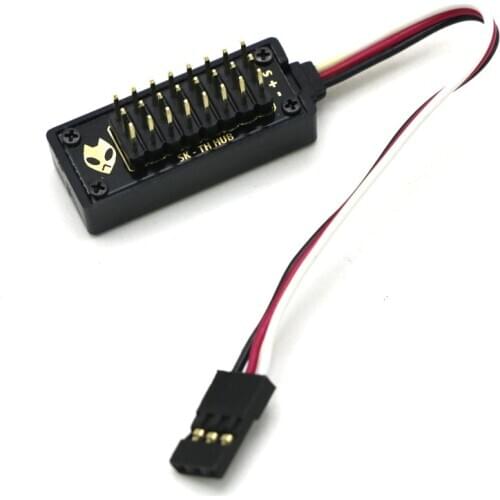 Throttle Hub Motor ESC Speed Controller 8 In 1 Throttle Parallel Calibration for RC Multicopter Drones Airplane
