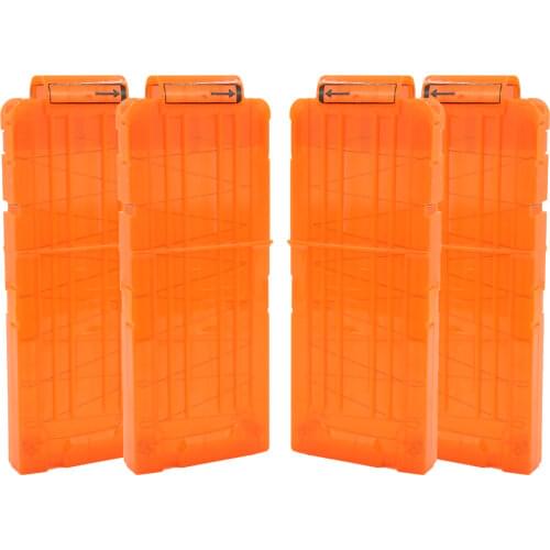 EKIND 18 Darts Clips Soft Bullet Quick Reload Clips for Nerf N-Strike Elite Magazine Toy Gun