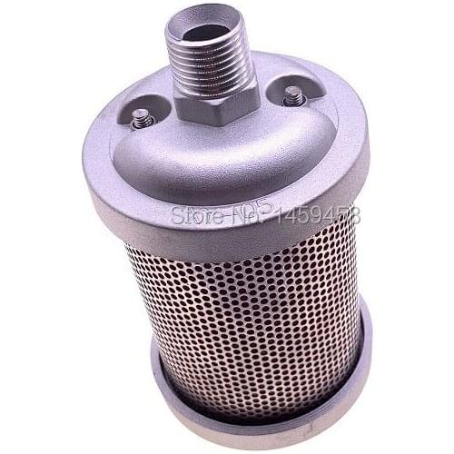 Free shipping 2pcs/lot 1/2" XY-05 DN15 industrial exhaust filter silencer muffler for adsorption dryer air compressor