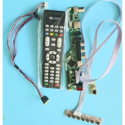Kit for NT116WHM-N10 1366x768 HDMI Audio Display Controller board Screen remote VGA 40pin LVDS USB TV AV LCD LED panel monitor