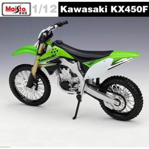 Maisto 1/12 Kawasaki KX 450F Diecast Metal Model Sport Race Motorcycle Model Motor Bike Collectibles