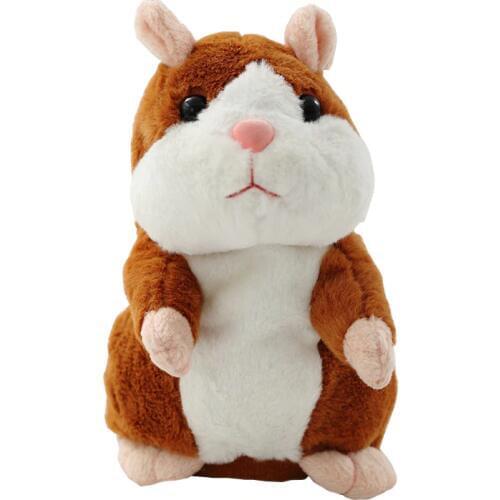 15cm Lovely Talking Hamster Speak Talk Sound Record Repeat Stuffed Plush Animal Kawaii Hamster Toys Children Kids Birthday Gifts