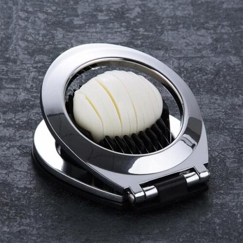 Multifunctional Egg Cutter Zinc Alloy Egg Slicer Innovative Egg Separator For Cutting Boiled Or Preserved Eggs Into Thin Slices