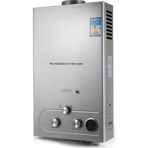 16L Hot Water Heater 4.3GPM Propane Gas Tankless On-demand Instant Boiler